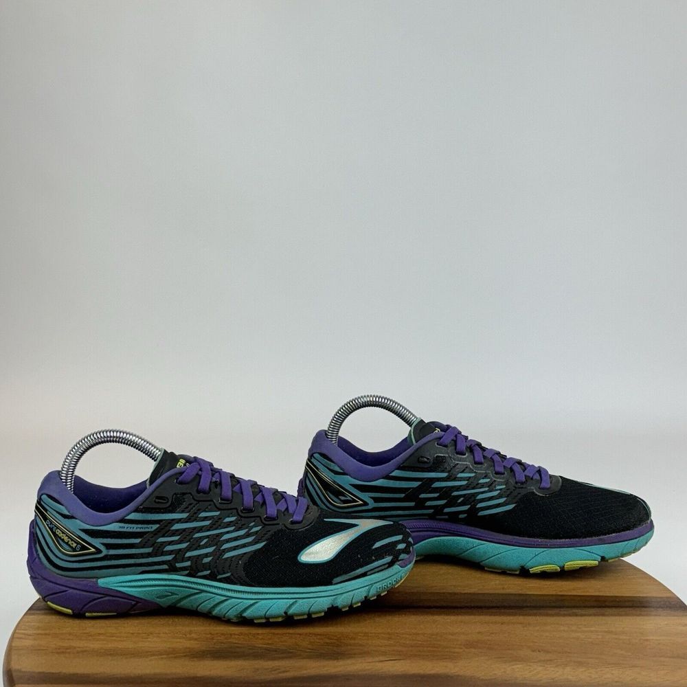 Womens Brooks Pure Cadence 5‎ Black Athletic Running Sneakers Shoes Size 7.5 B